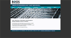 Desktop Screenshot of boos-metallveredlung.de